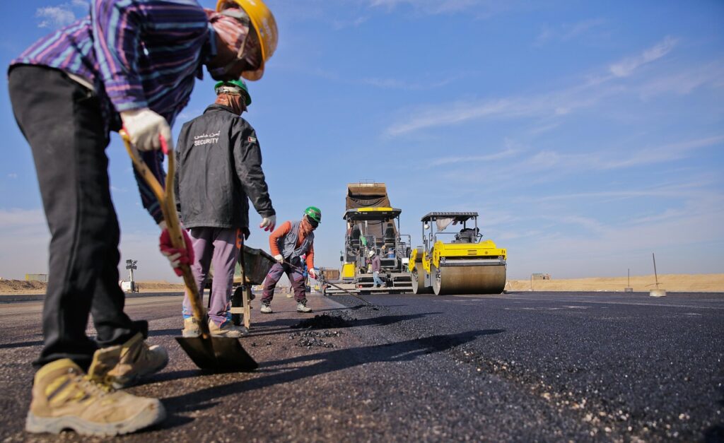 asphalt, construction, road, work, blue work, blue road, blue construction, asphalt, asphalt, asphalt, asphalt, asphalt